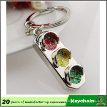 Cheap Wholesale Metal Traffic Light Keychain